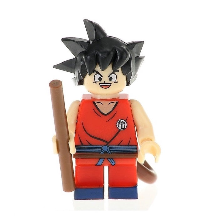 Kid Goku from Dragon Ball Z custom made Minifigure