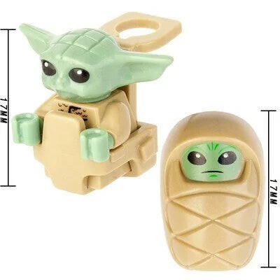 Small Grogu Baby Yoda custom Star Wars Minifigure