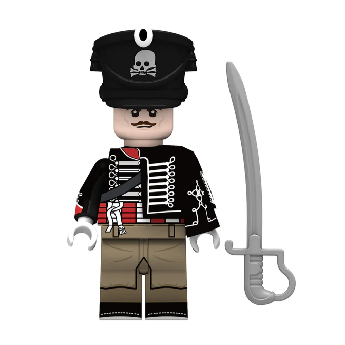 Prussian Skeleton Hussars Soldier Minifigure