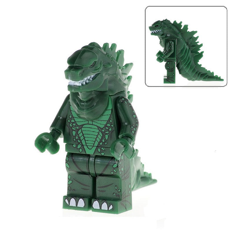 Godzilla Green Monster Horror Movie Minifigure