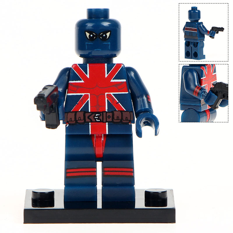 Union Jack Custom Marvel Superhero Minifigure