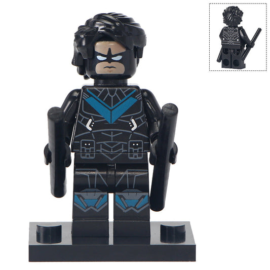 Nightwing Custom DC Comics Superhero Minifigure
