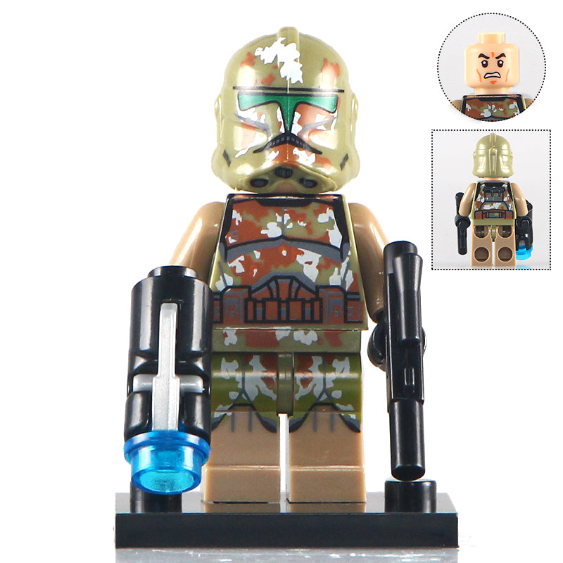 Kashyyyk Commander Clone Trooper Star Wars Minifigure