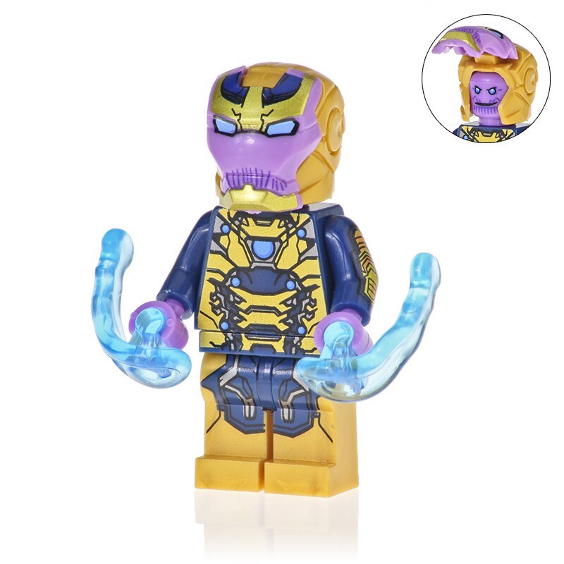 Iron Man X Thanos custom Marvel Superhero Minifigure