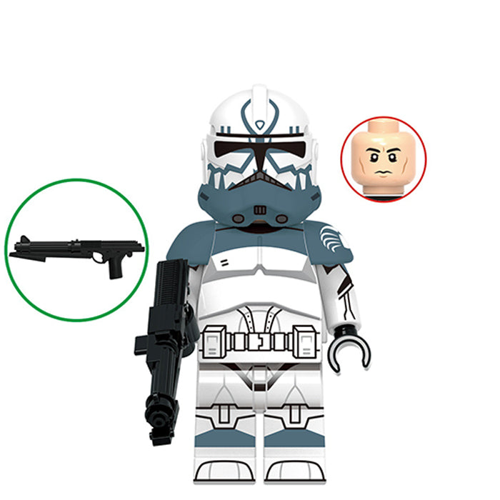 Commander Comet Wolfpack Trooper Custom Star Wars Minifigure