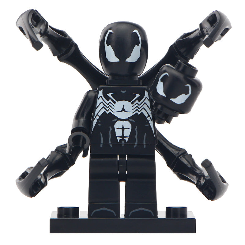 Symbiote Spider-Man Custom Marvel Superhero Minifigure