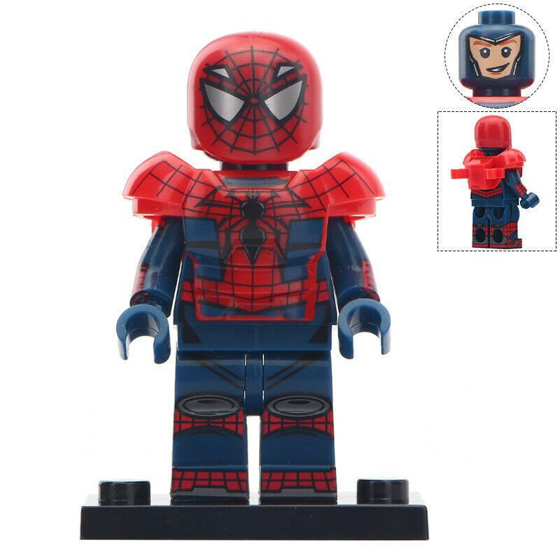 Aaron Aikman Armor Spider-Man Custom Marvel Superhero Minifigure