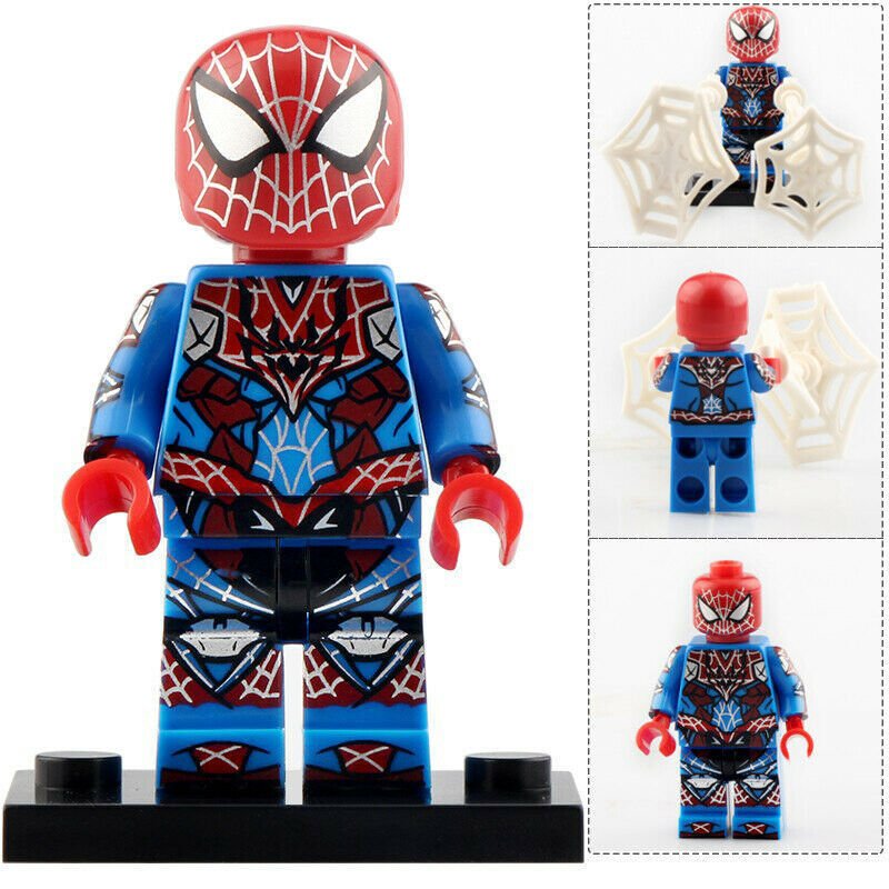 Spider-Man Play Arts Kai Suit Custom Marvel Superhero Minifigure