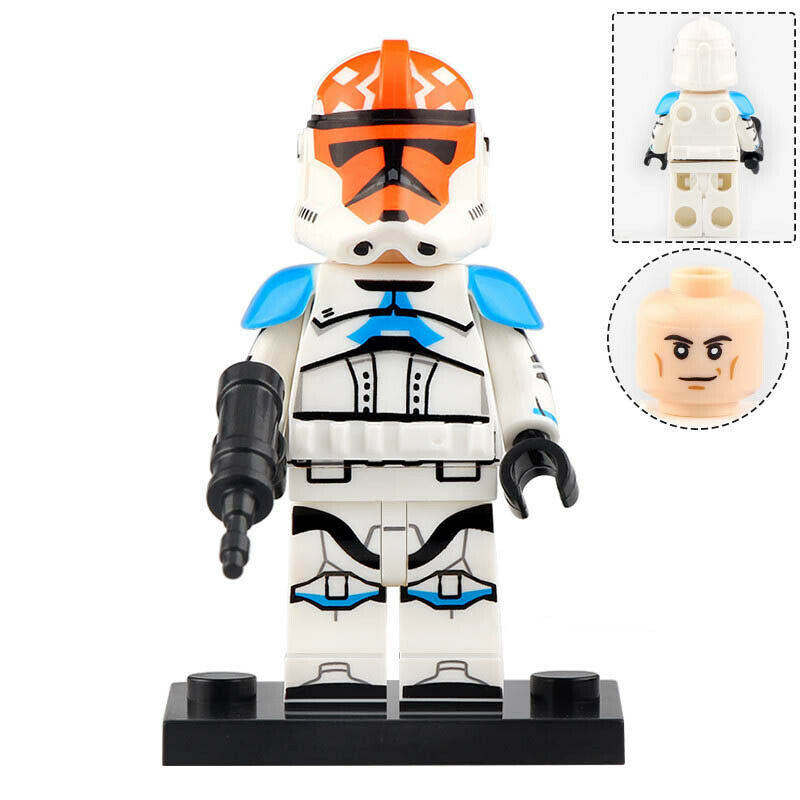 501st Clone Trooper Ahsoka Tribute custom Star Wars Minifigure