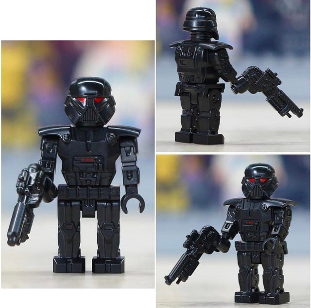 Dark Trooper Droid custom Star Wars Minifigure
