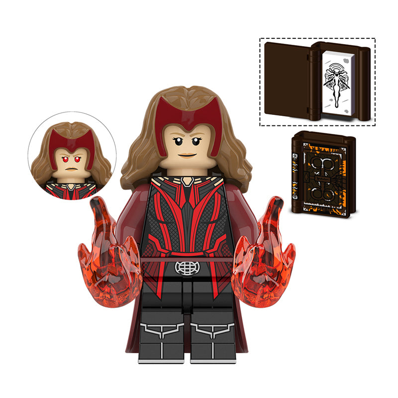 Scarlet Witch Multiverse of Madness Marvel Superhero custom Minifigure