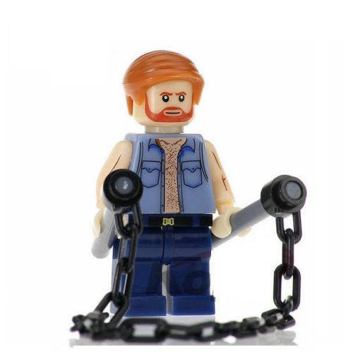 Chuck Norris Minifigure with Weapon