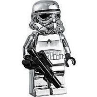 Chrome Imperial Stormtrooper custom Star Wars Minifigure