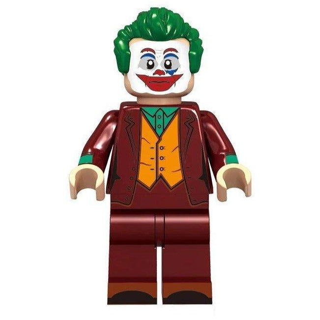 Joker Joaquin Phoenix Custom DC Comics Supervillain Minifigure