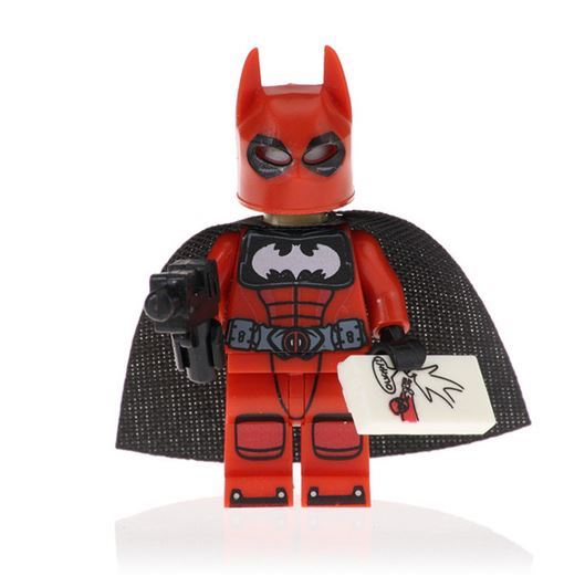 Batman Deadpool Custom Marvel DC Comics Superhero Minifigure