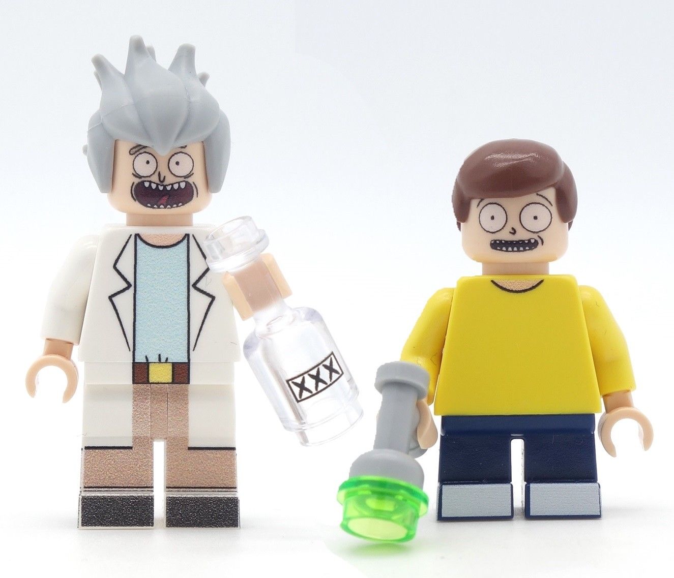 Rick and Morty custom Minifigures
